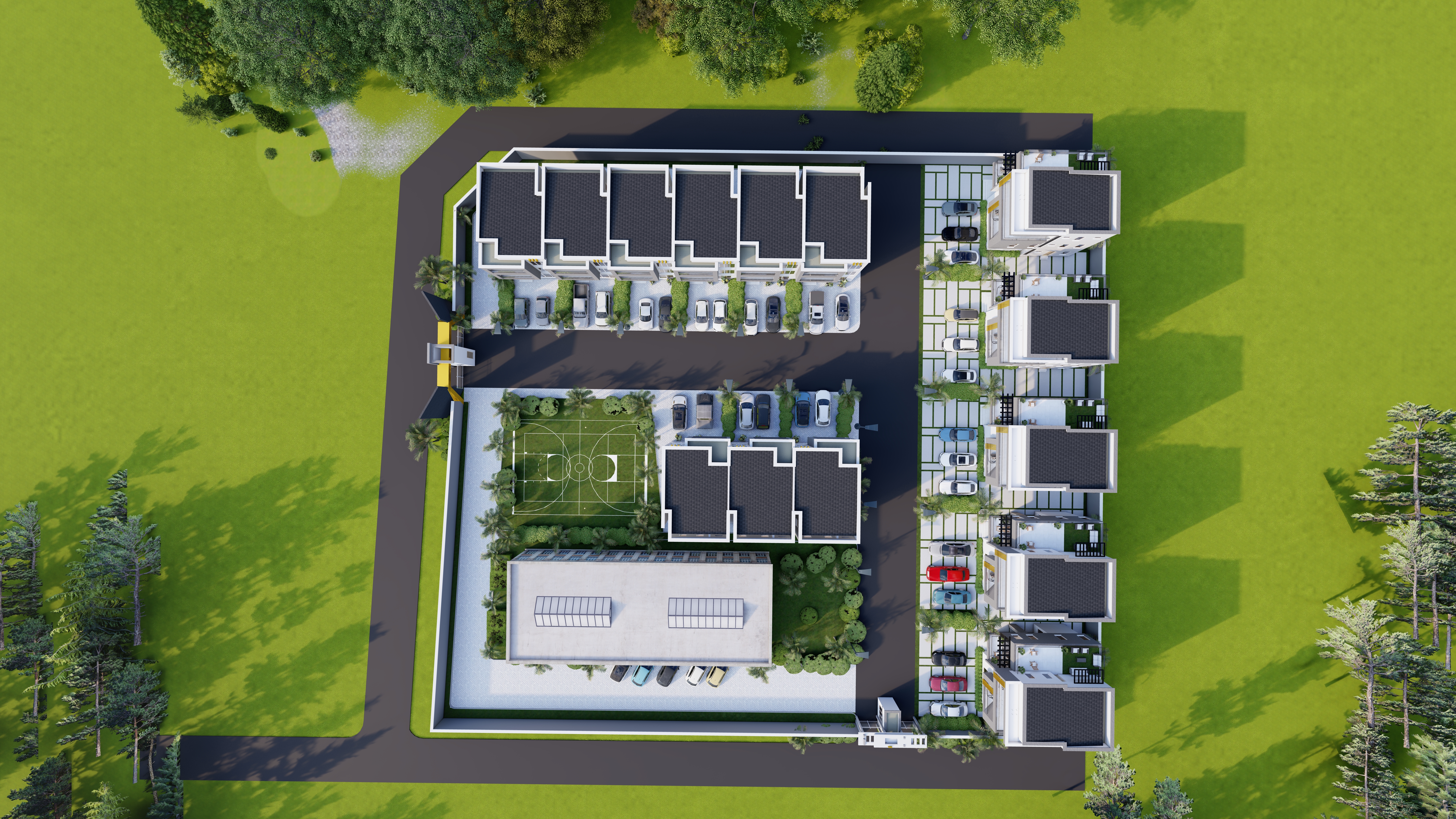 Exterior of a family bungalow in Ikeja.