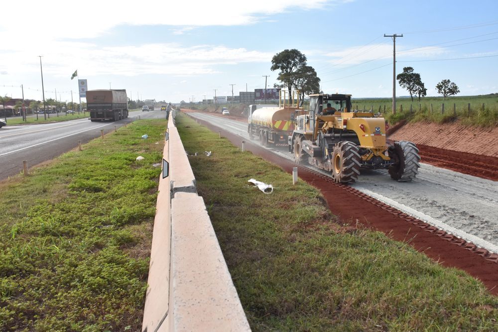 Em Campo Grande, a concession&aacute;ria Motiva Pantanal colocou em andamento as obras de duplica&ccedil;&atilde;o de pista em trecho da BR-163 - Foto:&nbsp;Gerson Oliveira / Correio do Estado