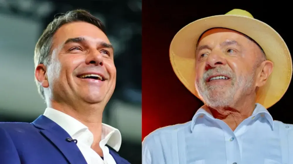 Flávio Bolsonaro (PL) e Luiz Inácio Lula da Silva (PT) vão disputar o segundo turno das eleições em 25 de outubro