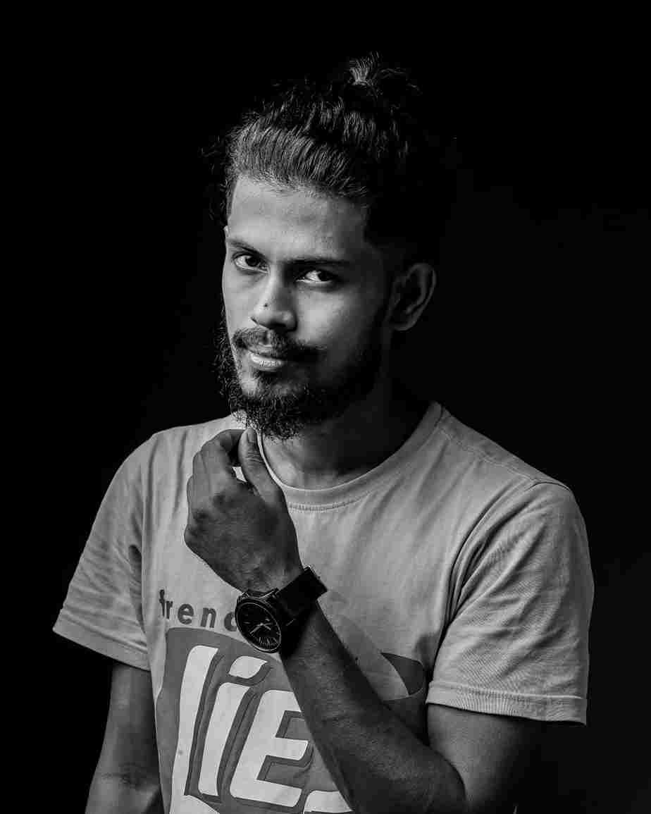 Headshot of Roshan CR, the lead photographer.