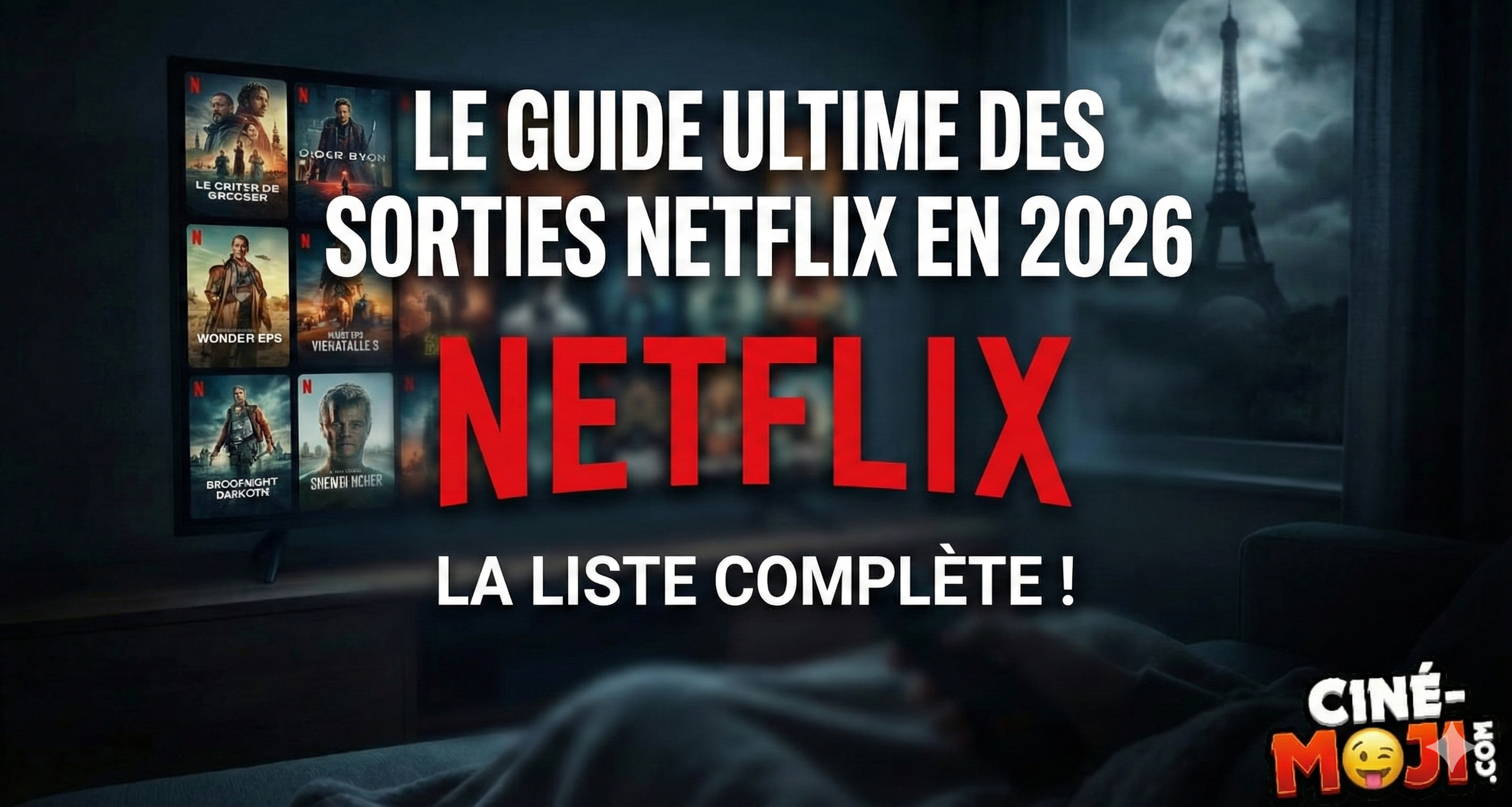 LA LISTE COMPLÈTE DES SORTIES NETFLIX EN 2026 !