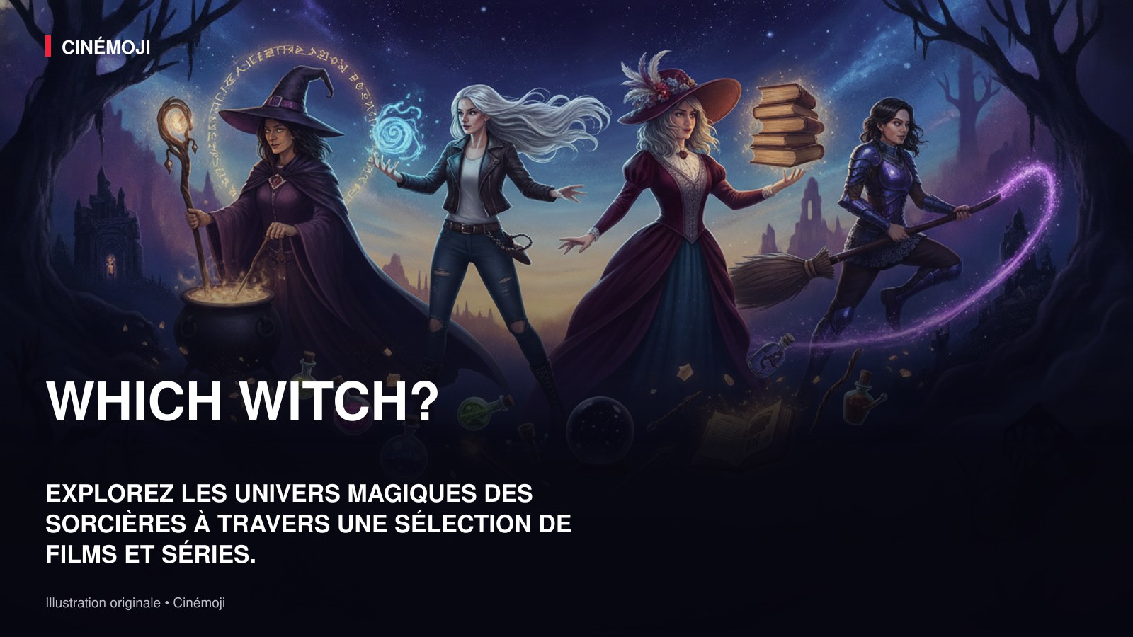 WHICH WITCH? : PLONGEZ DANS L'UNIVERS DES SORCIÈRES