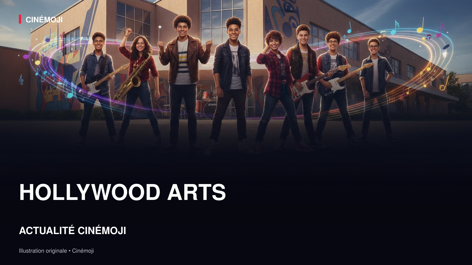 HOLLYWOOD ARTS : LA BANDE-ANNONCE DE LA SAISON 1 DÉVOILE LES NOUVELLES STARS DE L'UNIVERS VICTORIOUS