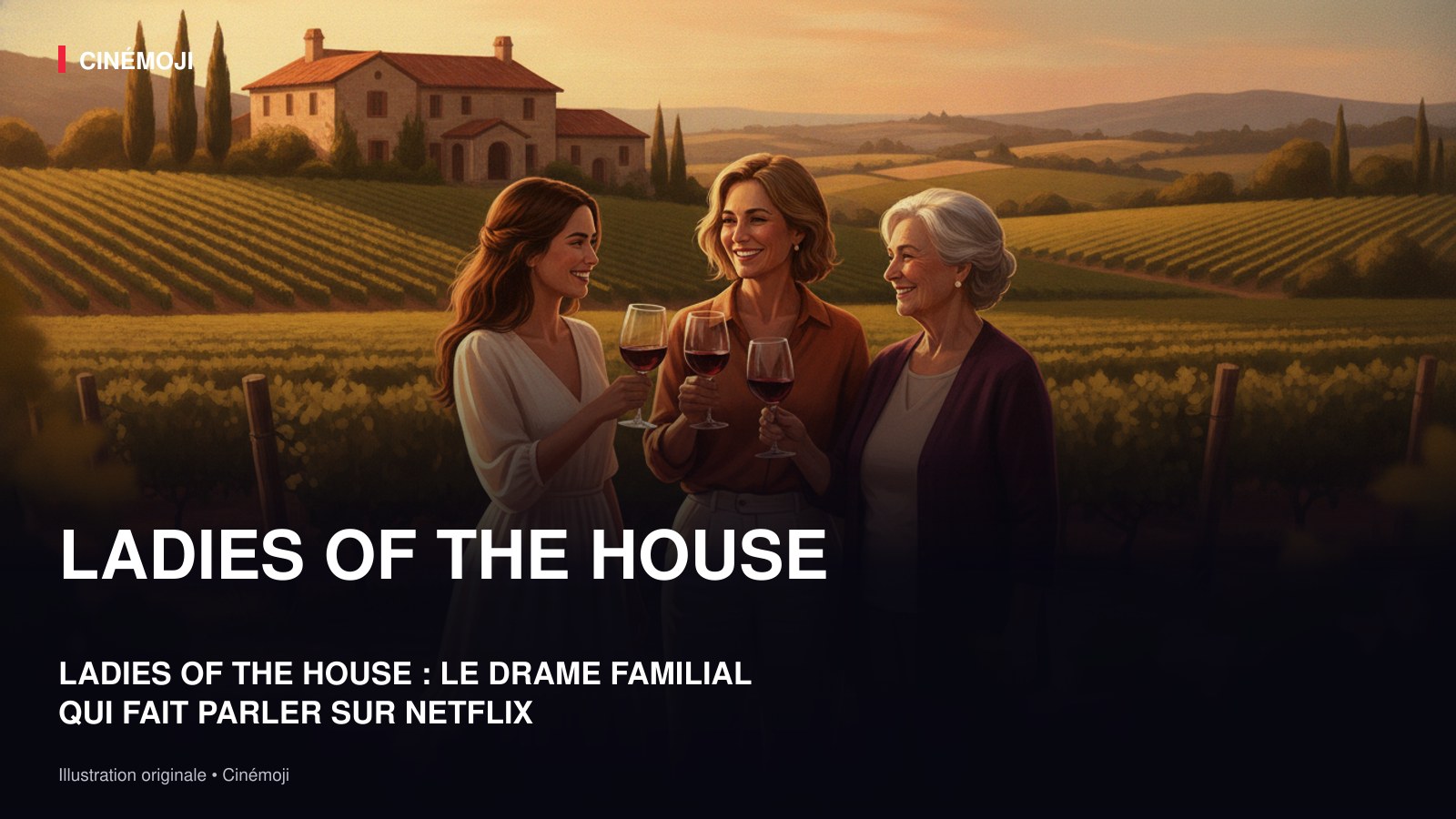 LADIES OF THE HOUSE : UN DRAME FAMILIAL AU CŒUR D'UN VIGNOBLE