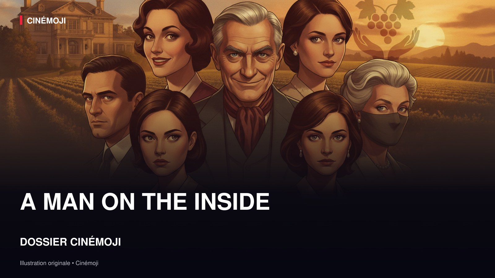 A MAN ON THE INSIDE SAISON 3 : RENCONTREZ LES SUSPECTS DE TED DANSON