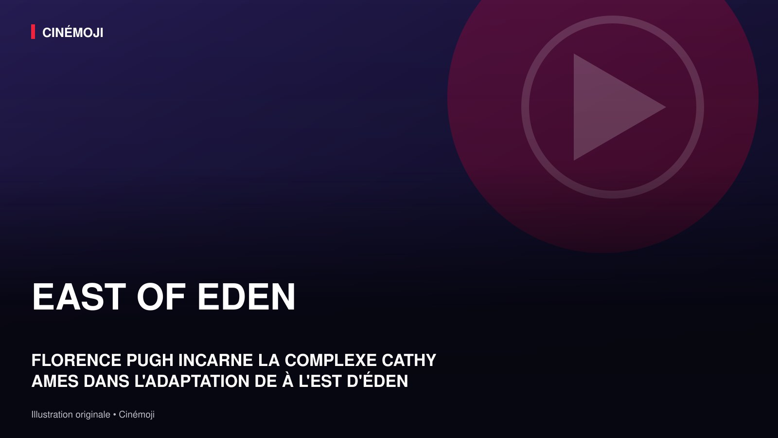 FLORENCE PUGH INCARNE CATHY AMES DANS À L'EST D'ÉDEN