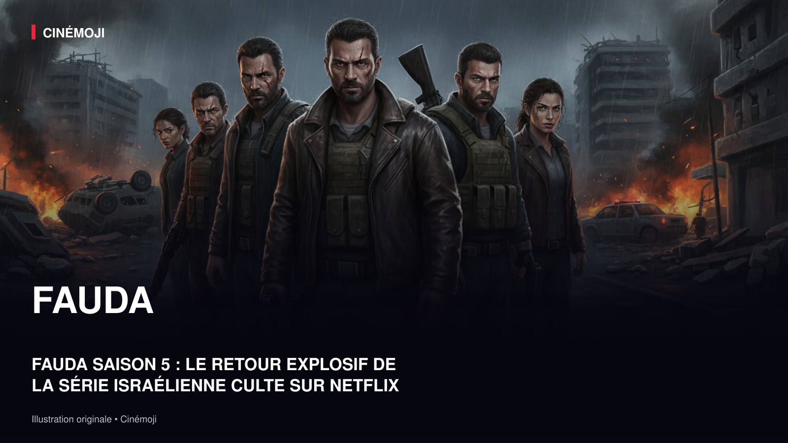 FAUDA SAISON 5 : LE RETOUR EXPLOSIF DE LA SÉRIE ISRAÉLIENNE CULTE SUR NETFLIX
