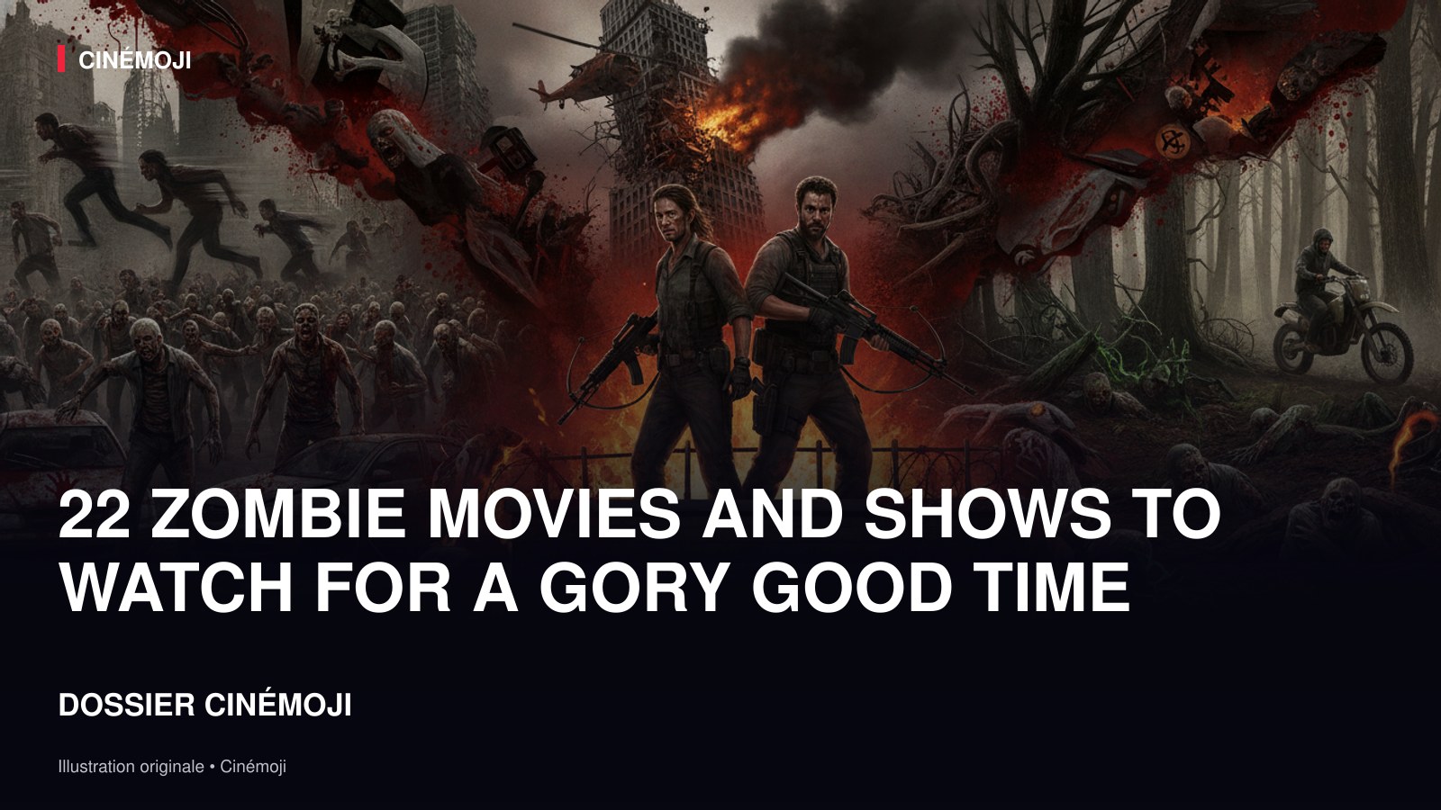 22 FILMS ET SÉRIES DE ZOMBIES POUR UNE SOIRÉE TERRIFIANTE