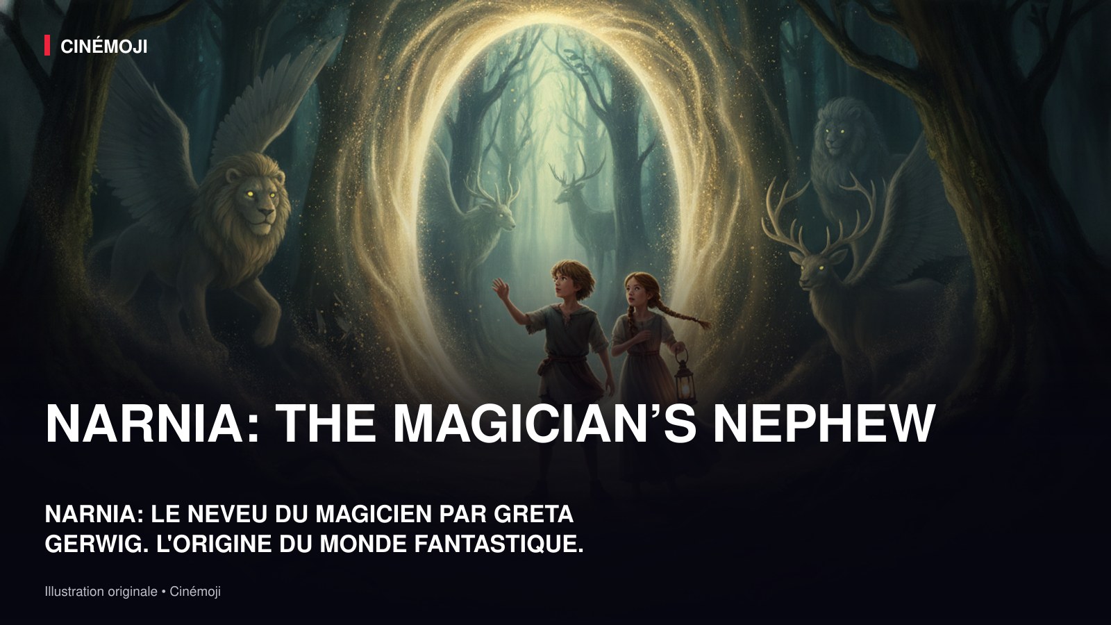 NARNIA: LE NEVEU DU MAGICIEN, L'ORIGINE DU MONDE FANTASTIQUE PAR GRETA GERWIG
