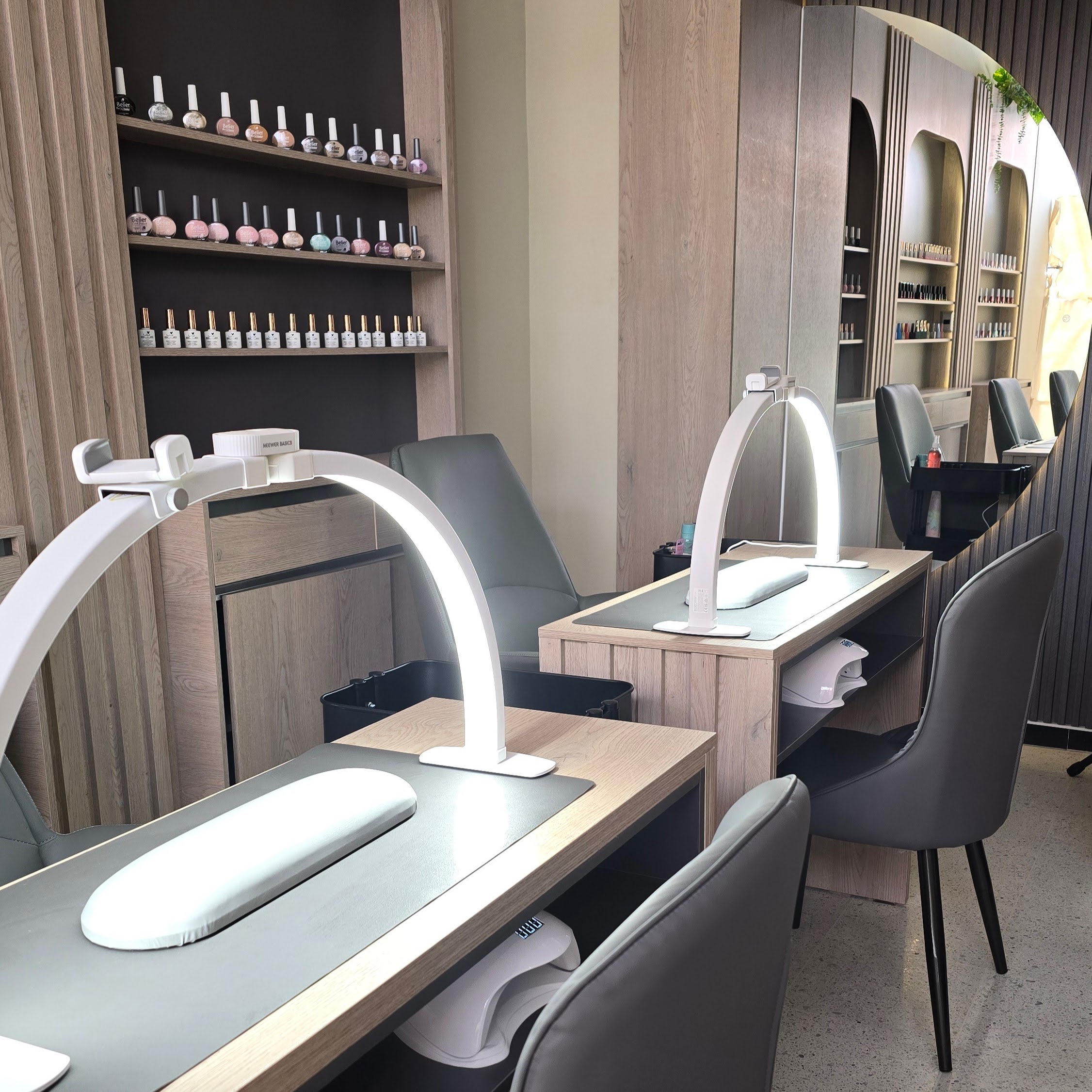 A hero image for the gallery page, showcasing multiple nail designs.