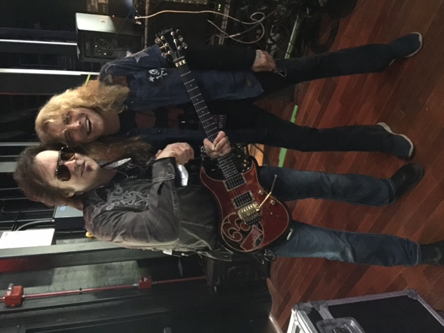 With the legendary, Steven Adler - 2015 at M3