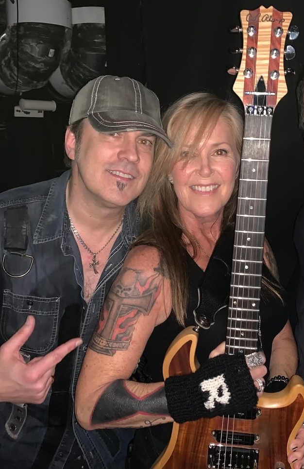Bill and Lita Ford at The Golden Nugget in Las Vegas