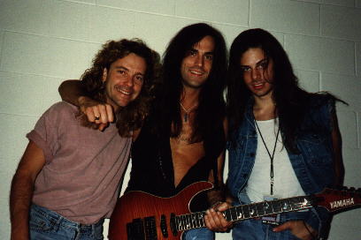 Jack Blades, me, Richie Kotzen