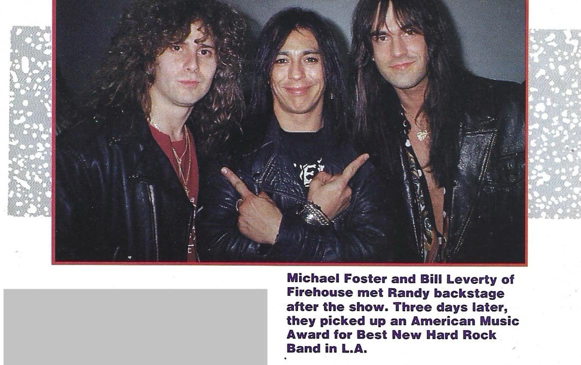Michael Foster, Randy Castillo, and me