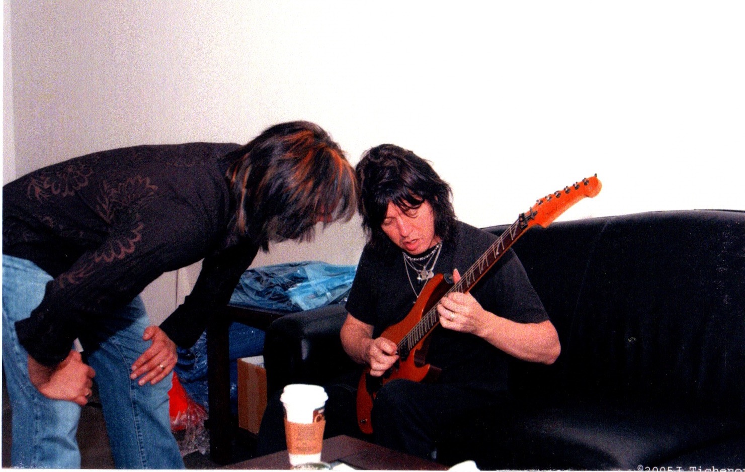 Tom Keifer Showing Me A Guitar Lick