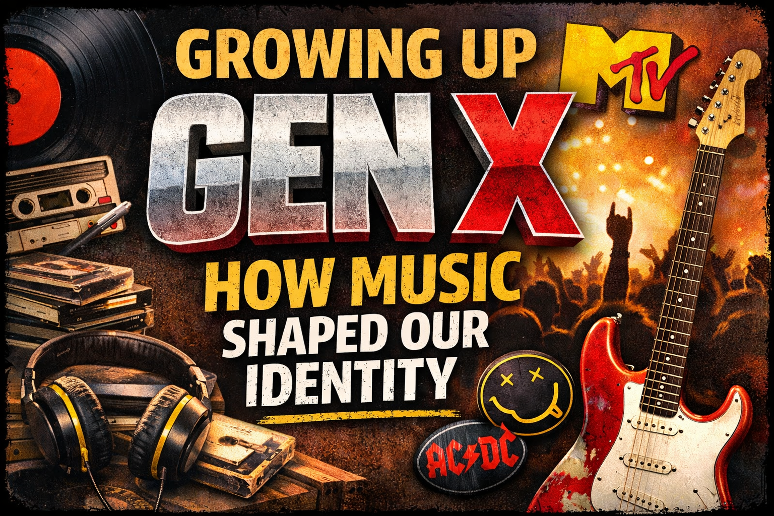 Growing Up Gen X Why Music Wasn’t Just Background — It Was Identity