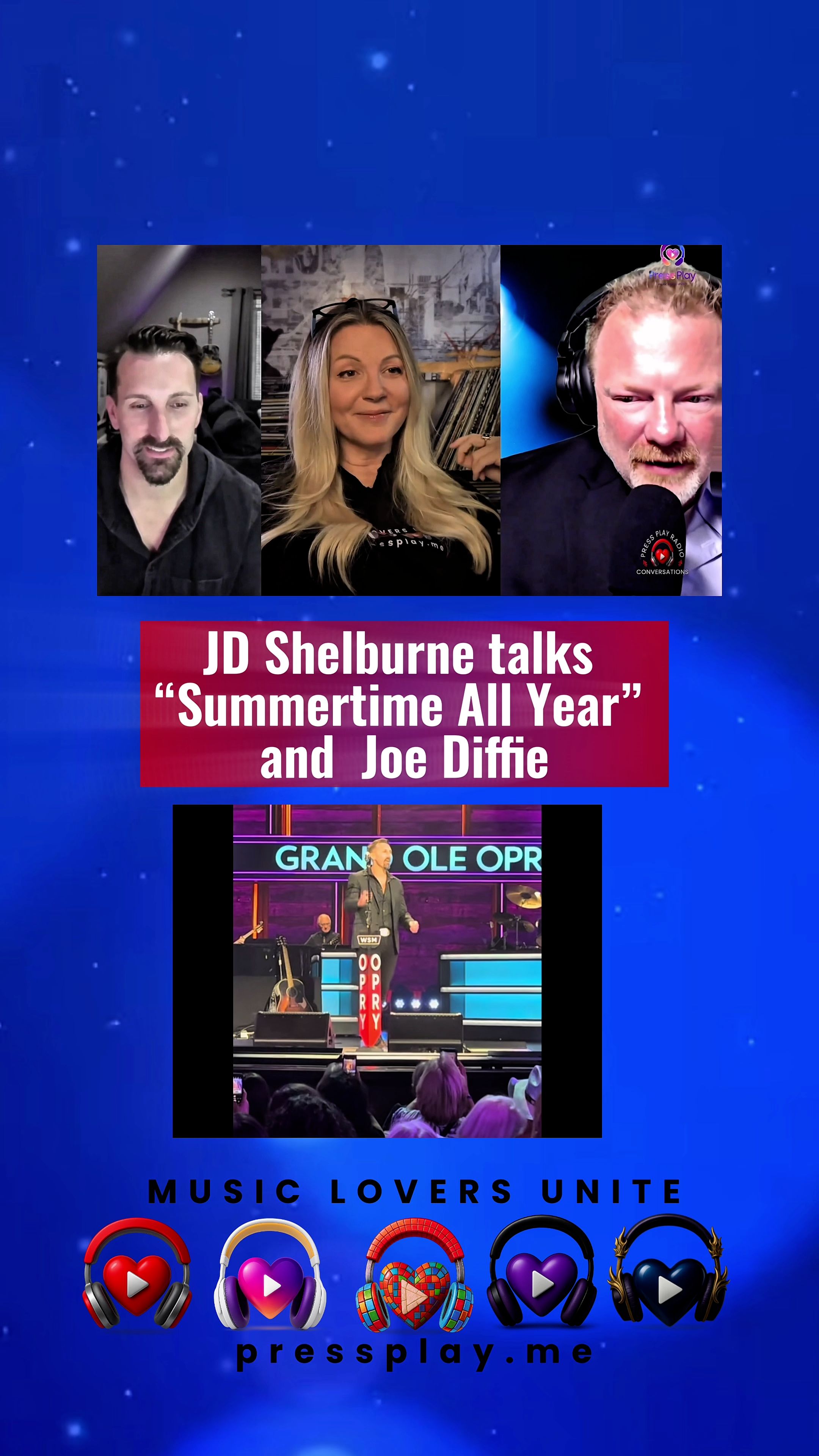 JD Shelburne on Summertime All Year w Joe Diffie