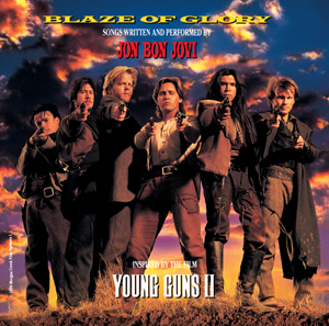 How did the intro to Bon Jovi's "Blaze of Glory" come together?