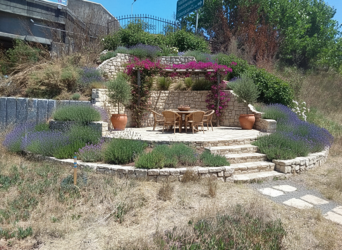 Oasis Mediterráneo: Retiro en la Colina, un diseño sostenible de RoMa.