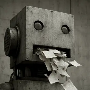 Brutalist robot papers