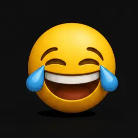 Laugh emoji 360