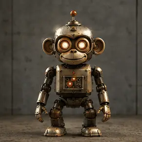 Robot monkey 5x3