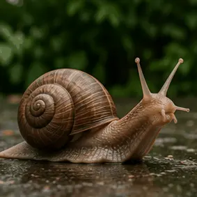 Snail to liberty
