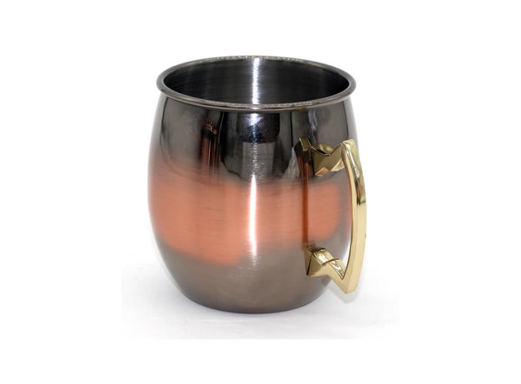 two tone moscow mule glass, čaša za moscow mule, my bar provider, creative design concept