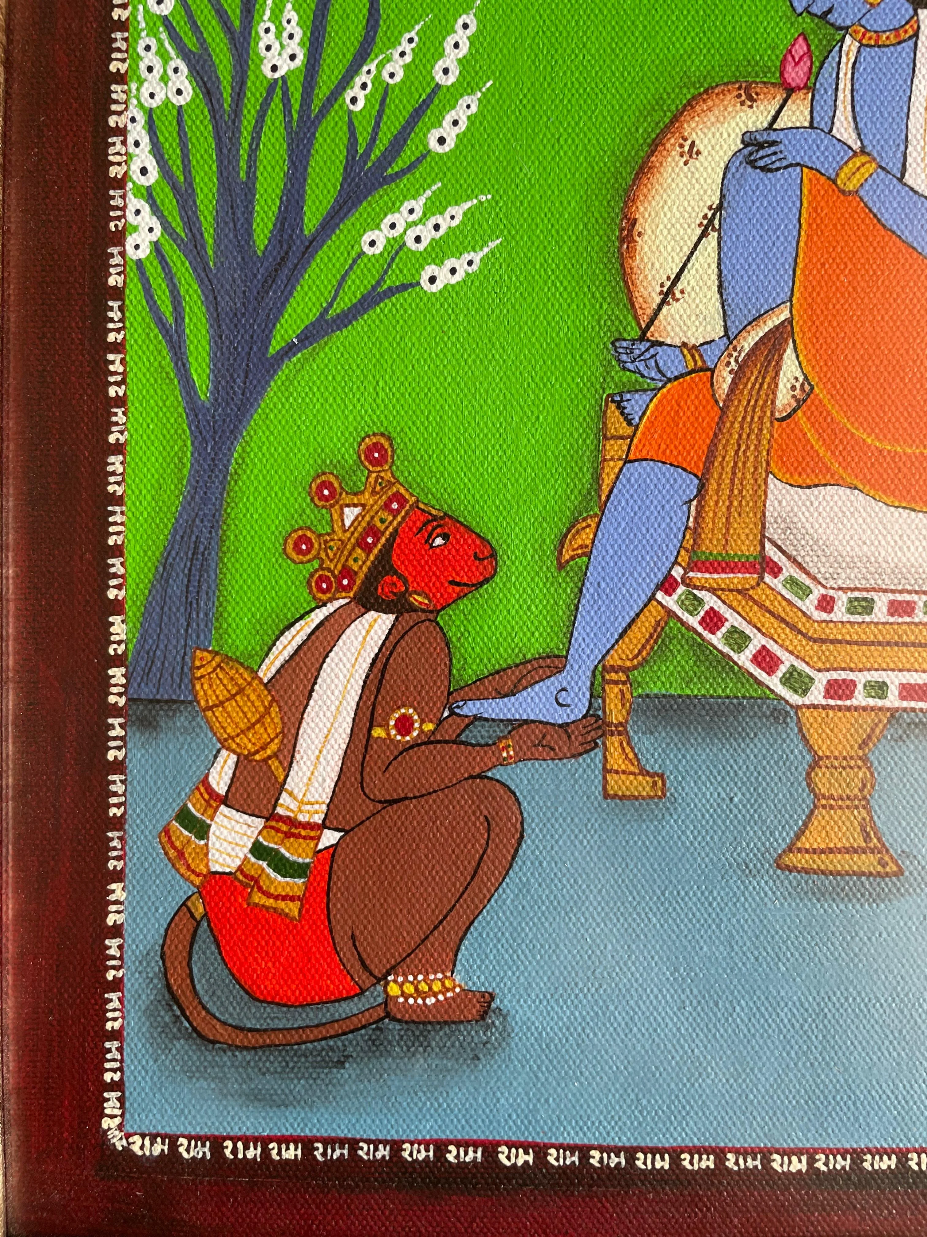 Shri Ram Darbar - Detail 3
