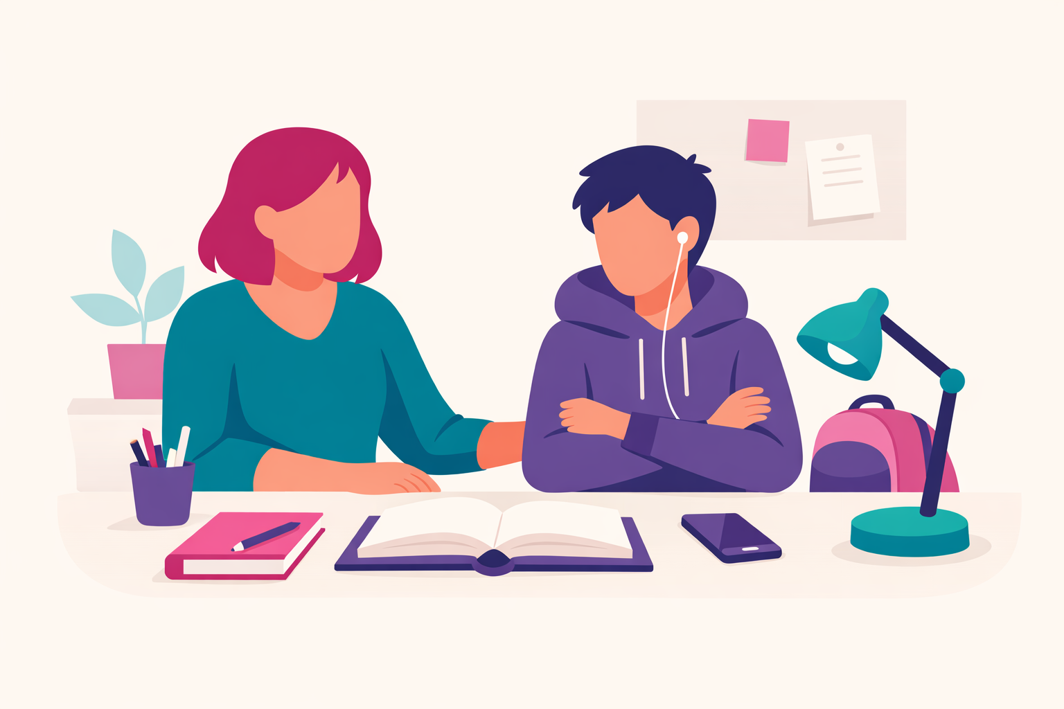 How to support a teenager who refuses help with schoolwork