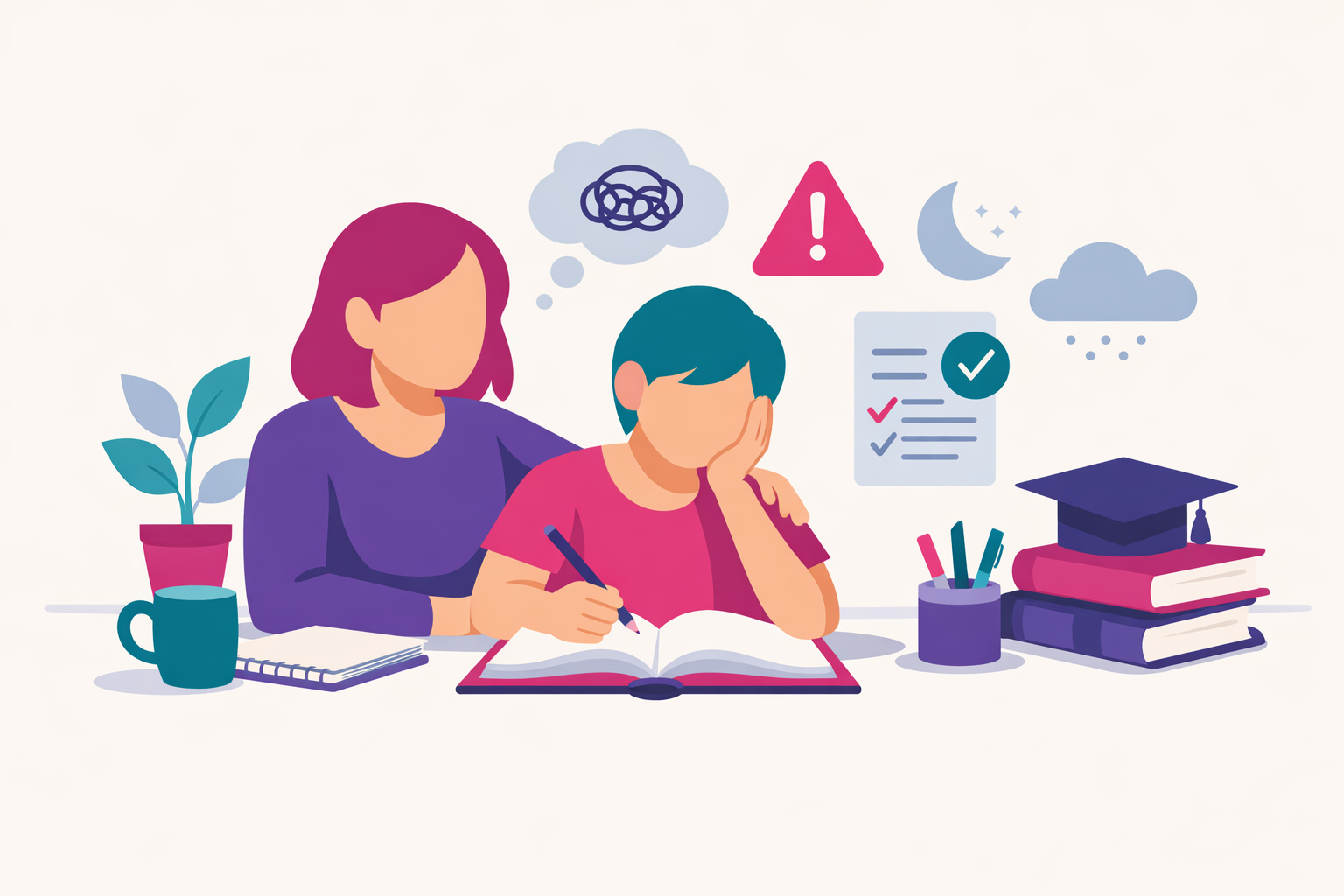 Supporting an Anxious Child Through Their GCSE Year