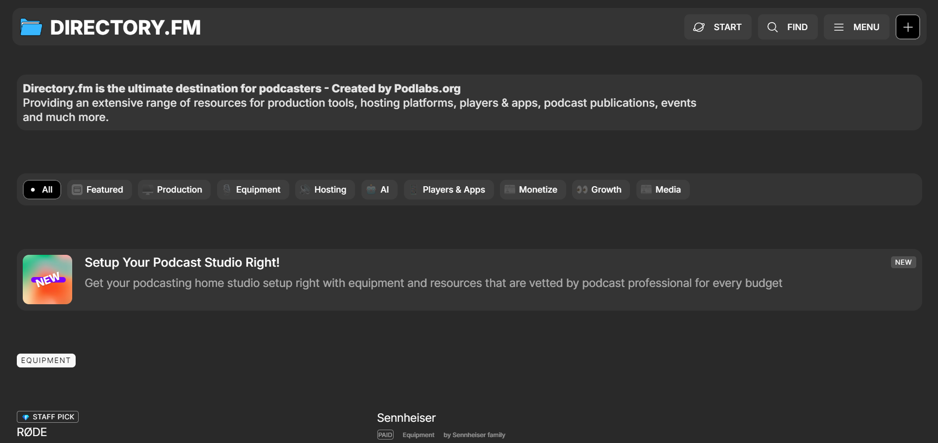 Directory.fm Preview