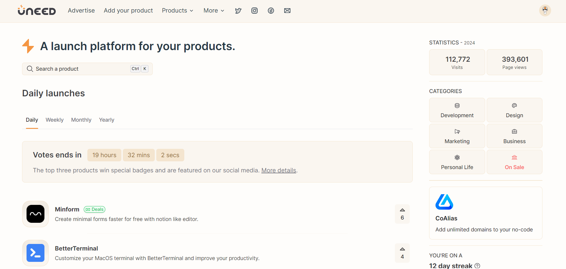 Uneed Preview