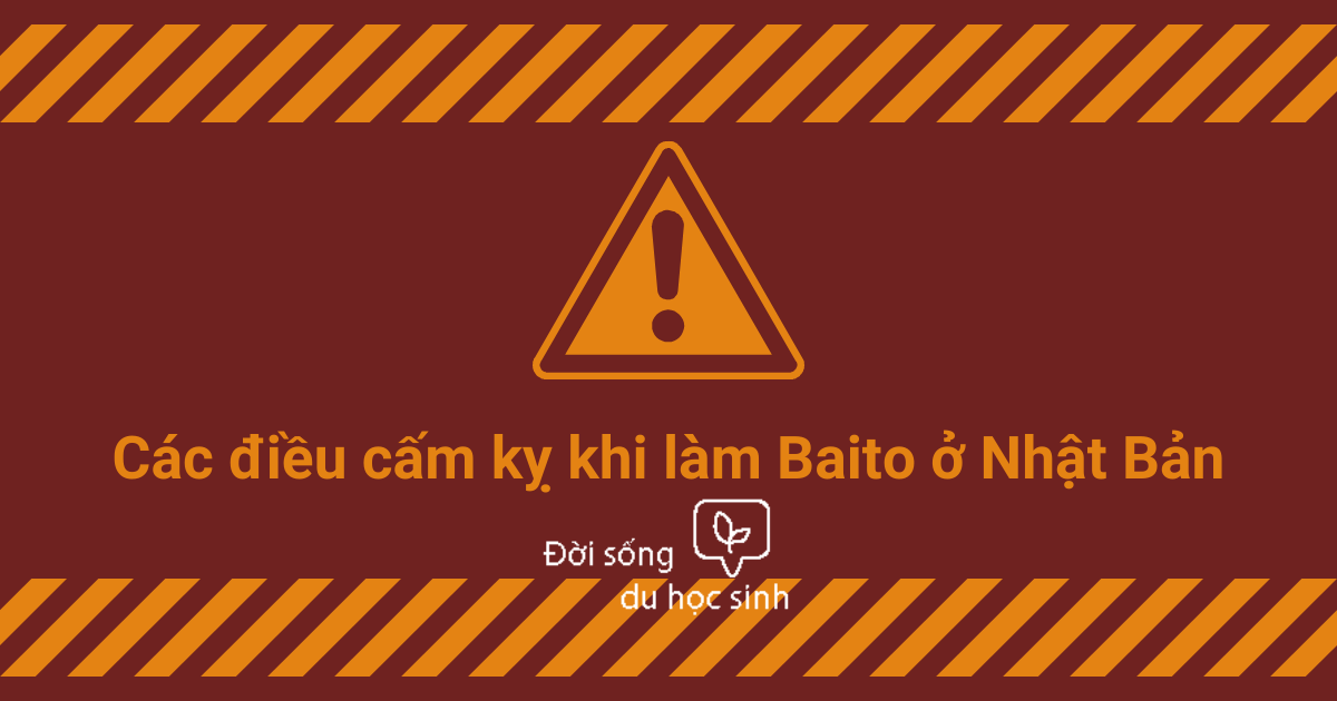 Các điều cấm kỵ khi làm thêm (Baito) ở Nhật Bản – Đừng để phạm luật mà không biết Stulink