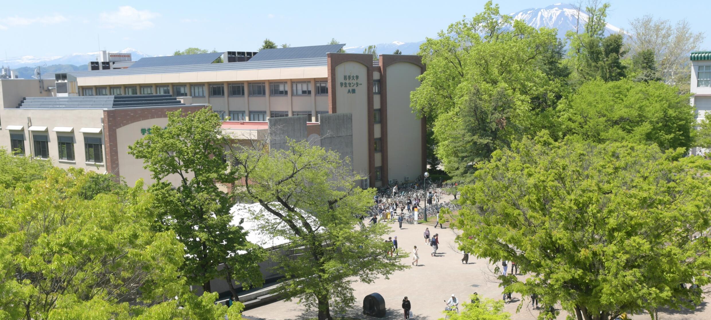 Đại học Iwate Banner