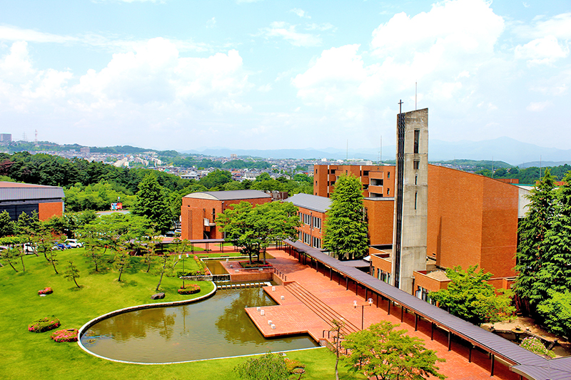 Đại học Nữ sinh Miyagi Gakuin Banner