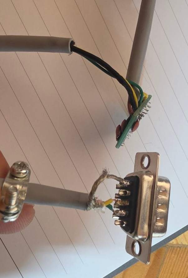 Variant B adapter, build details