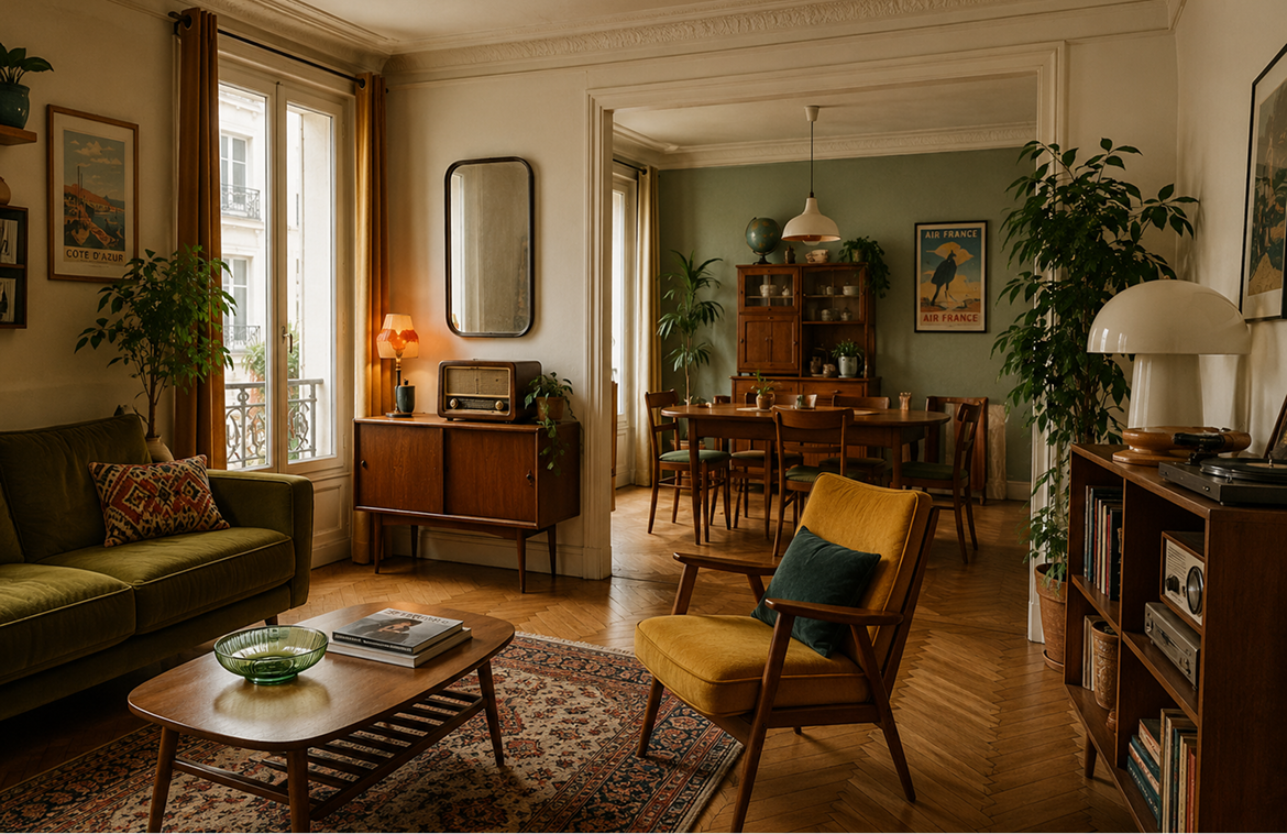6 éléments qui donnent du caractère à une maison vintage