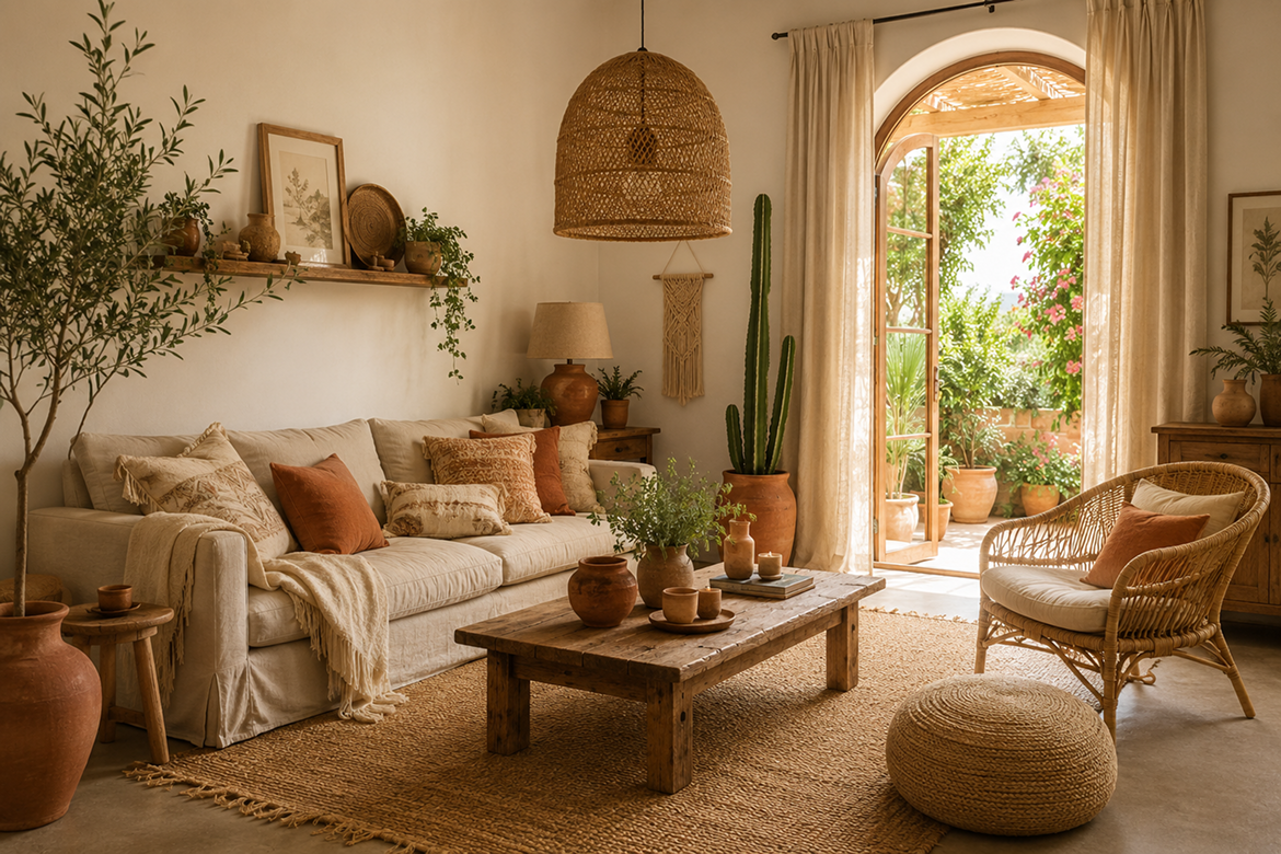 5 matériaux qui définissent le véritable style bohème