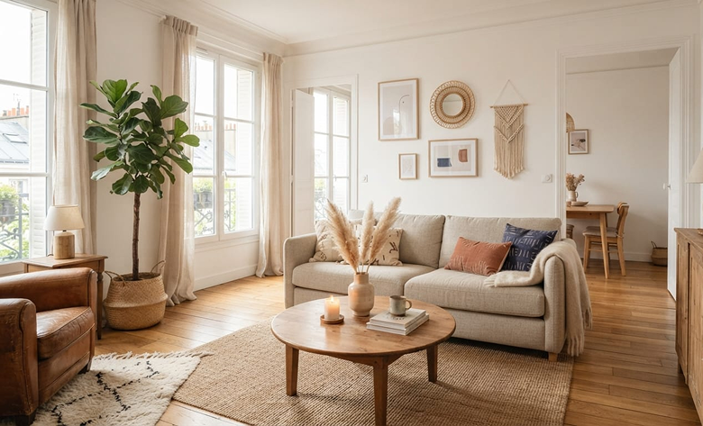 Le secret pour réussir un intérieur "Bohème Chic" sans tomber dans l'accumulation