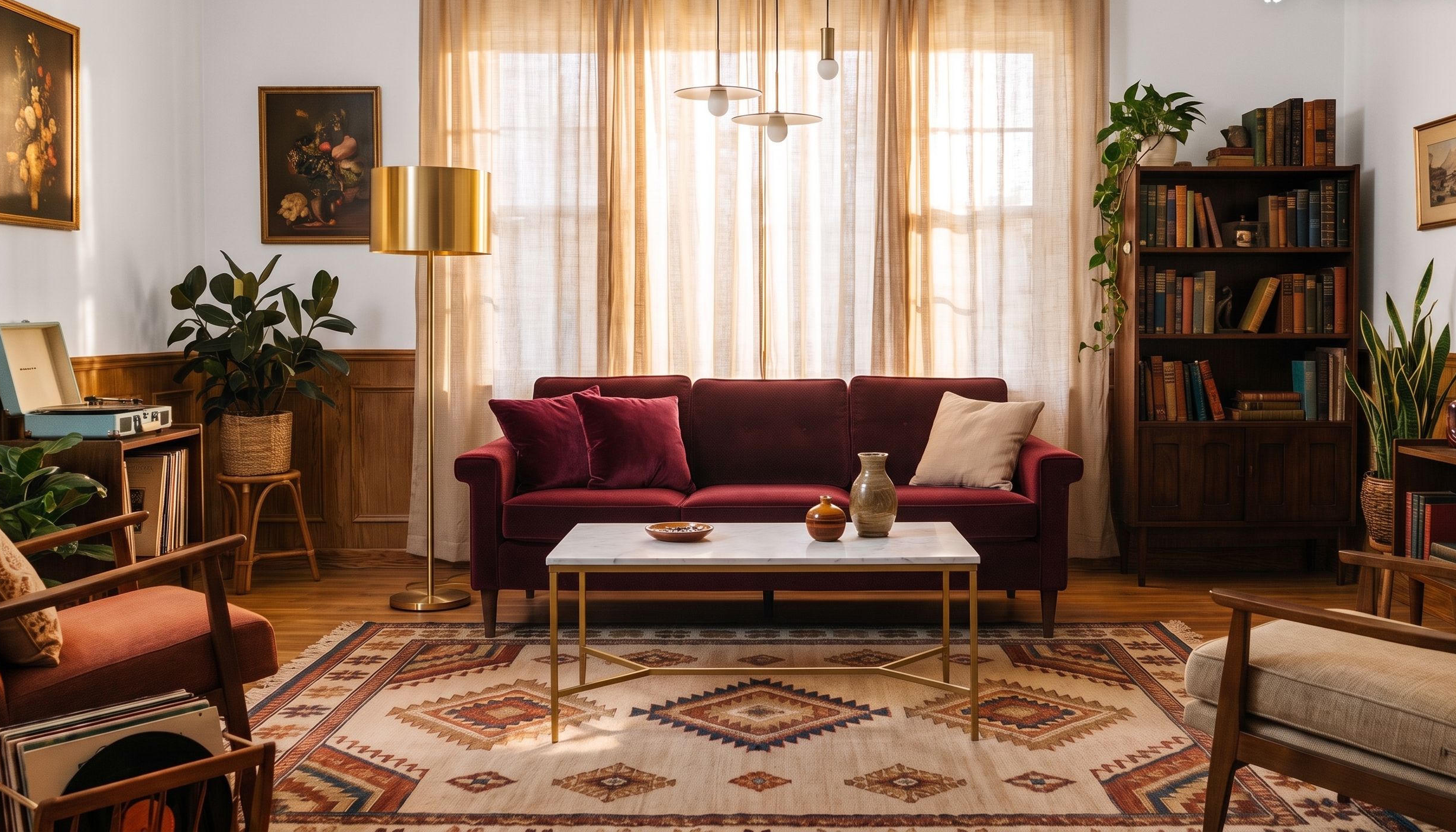 7 astuces pour créer un salon Vintage élégant