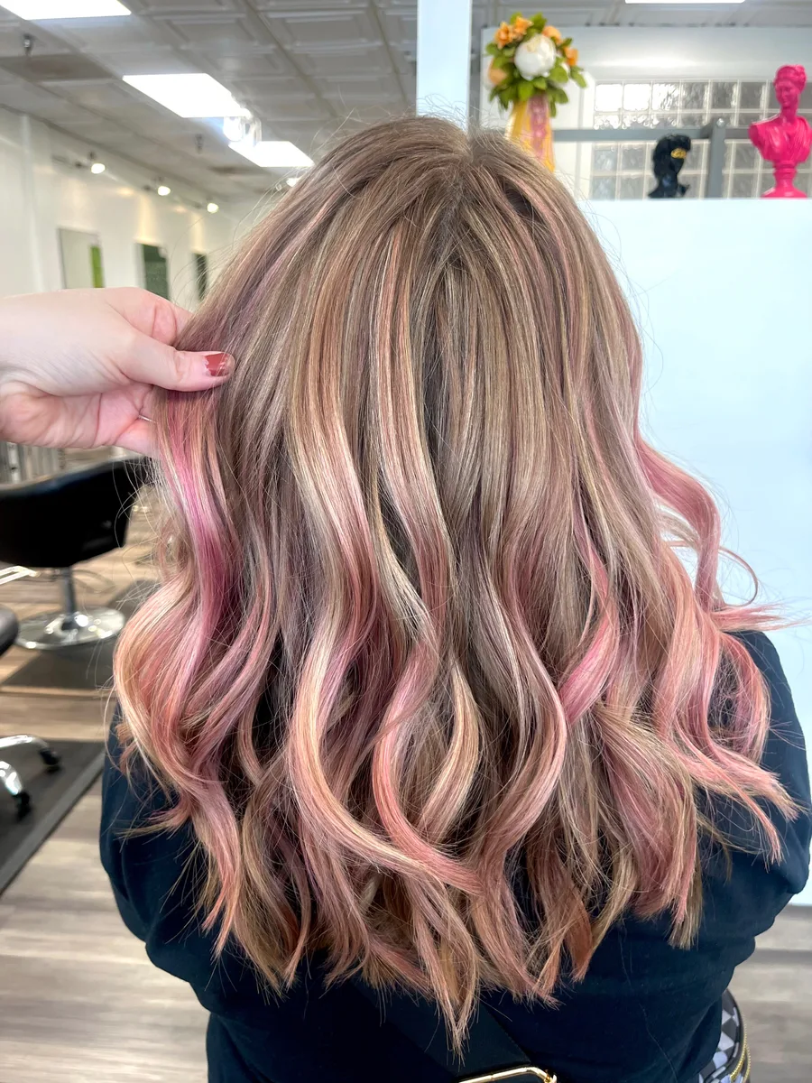 Pink Highlights