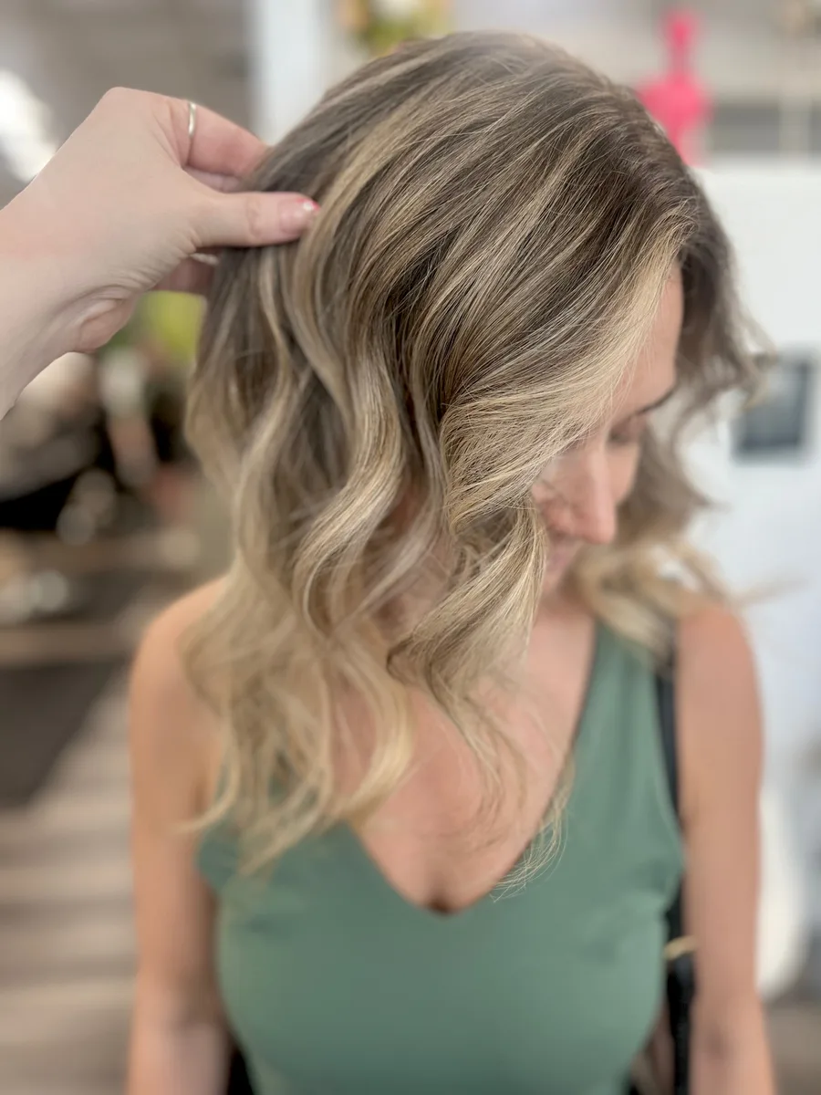 Lived-in blonde