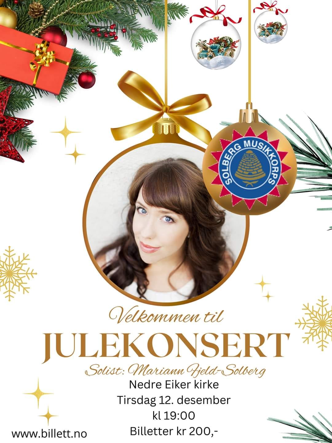 Julekonsert 2023 - Tirsdag 12. desember kl 19:00