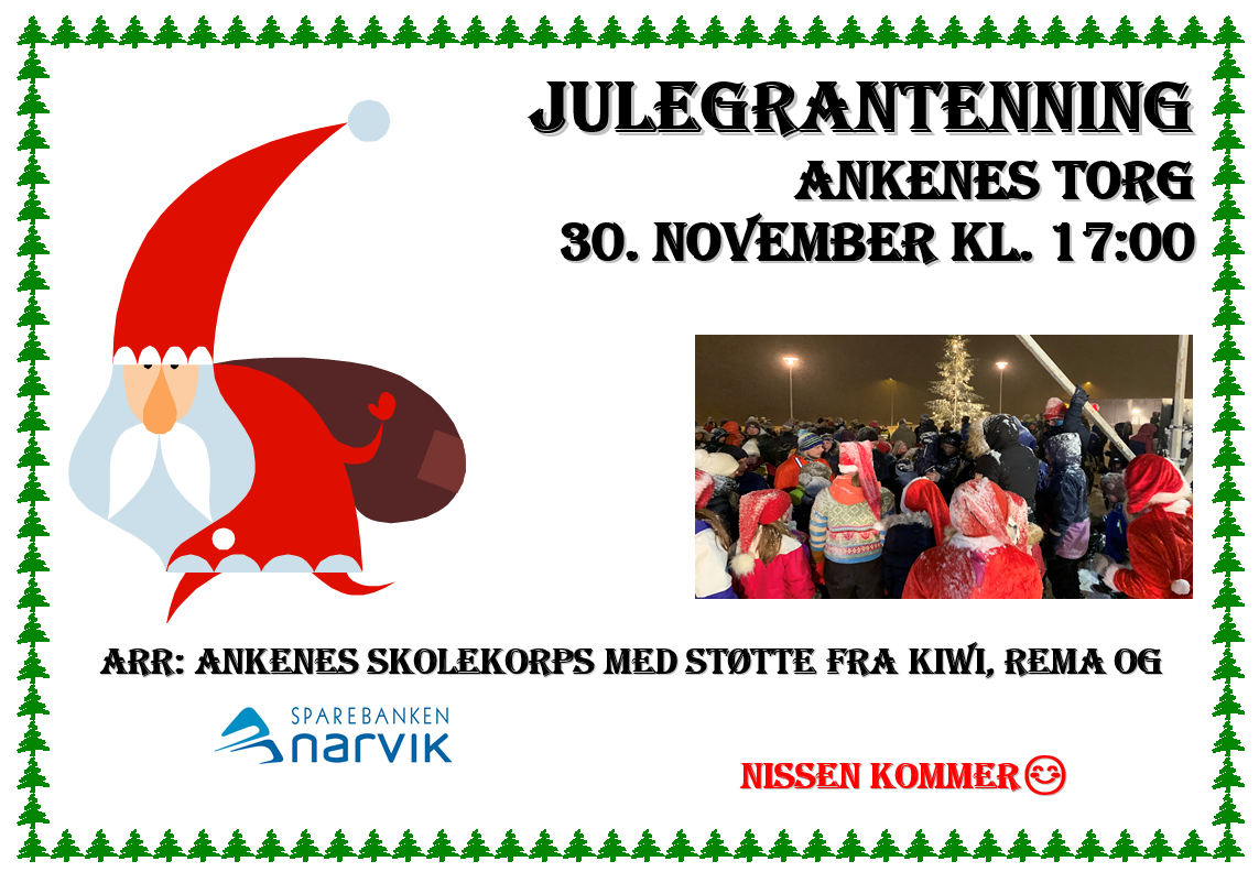 Velkommen på julegrantenning