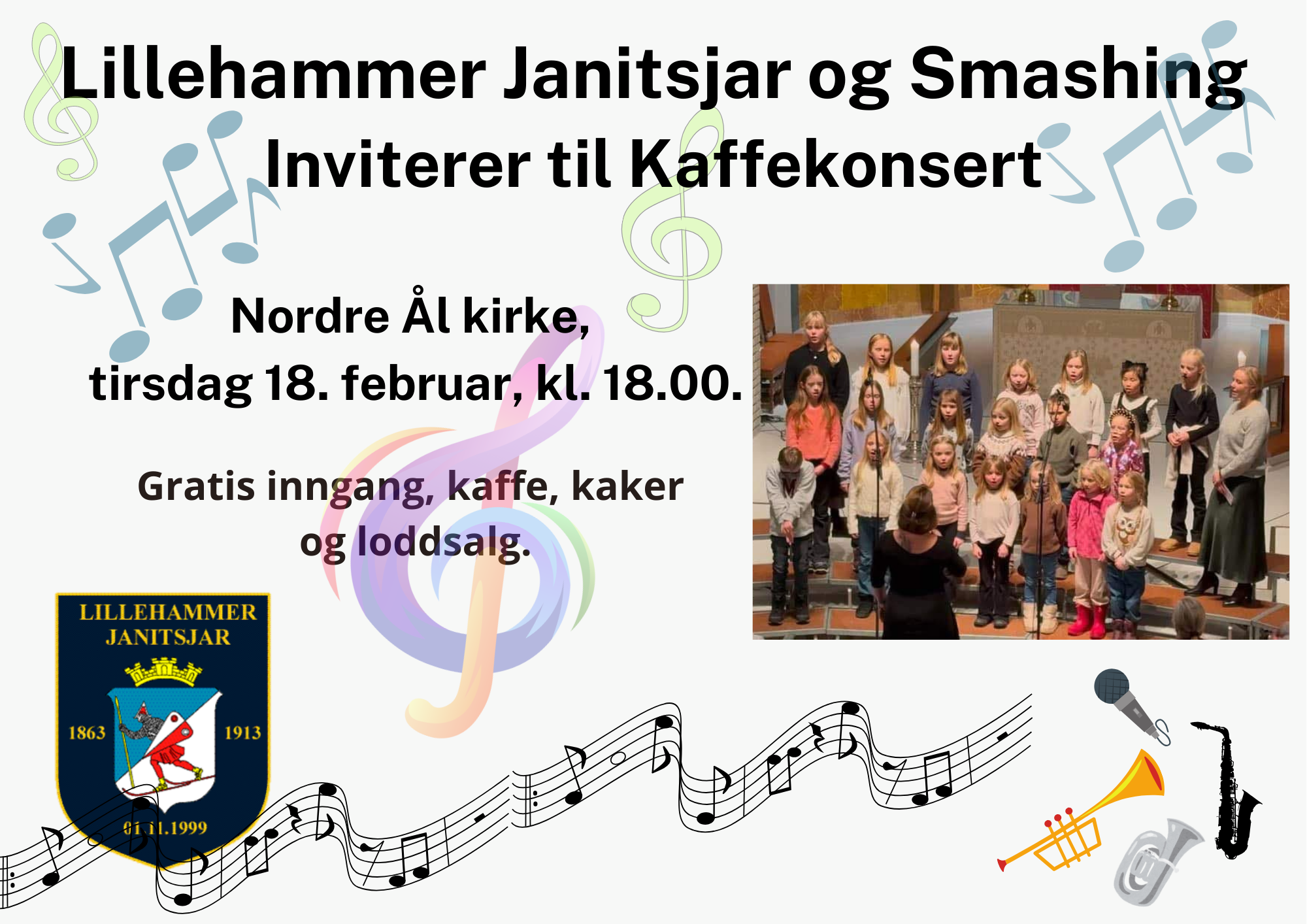 Kaffekonsert tirsdag 18. februar
