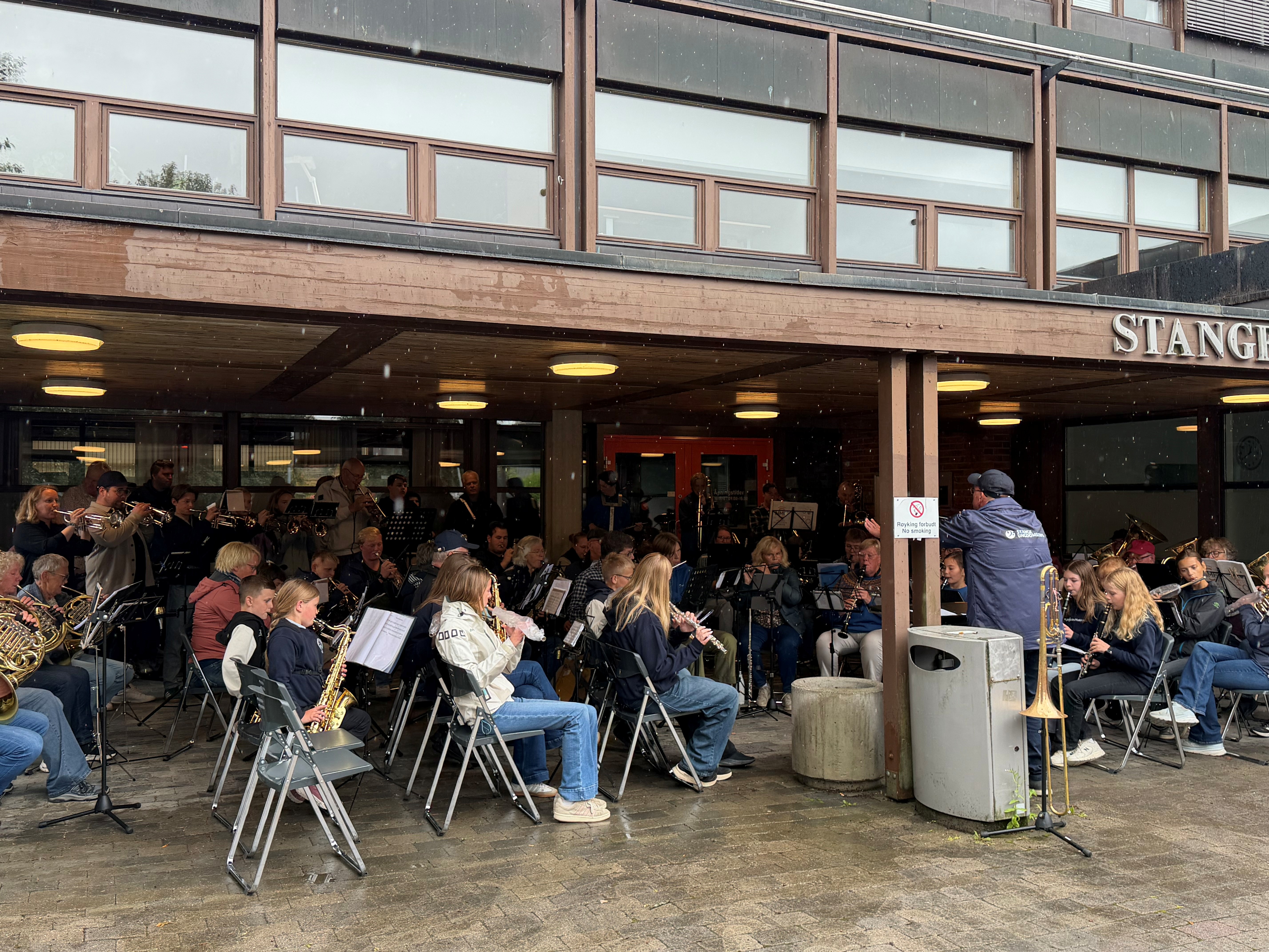 Storkorps i Stange på Stangedagene