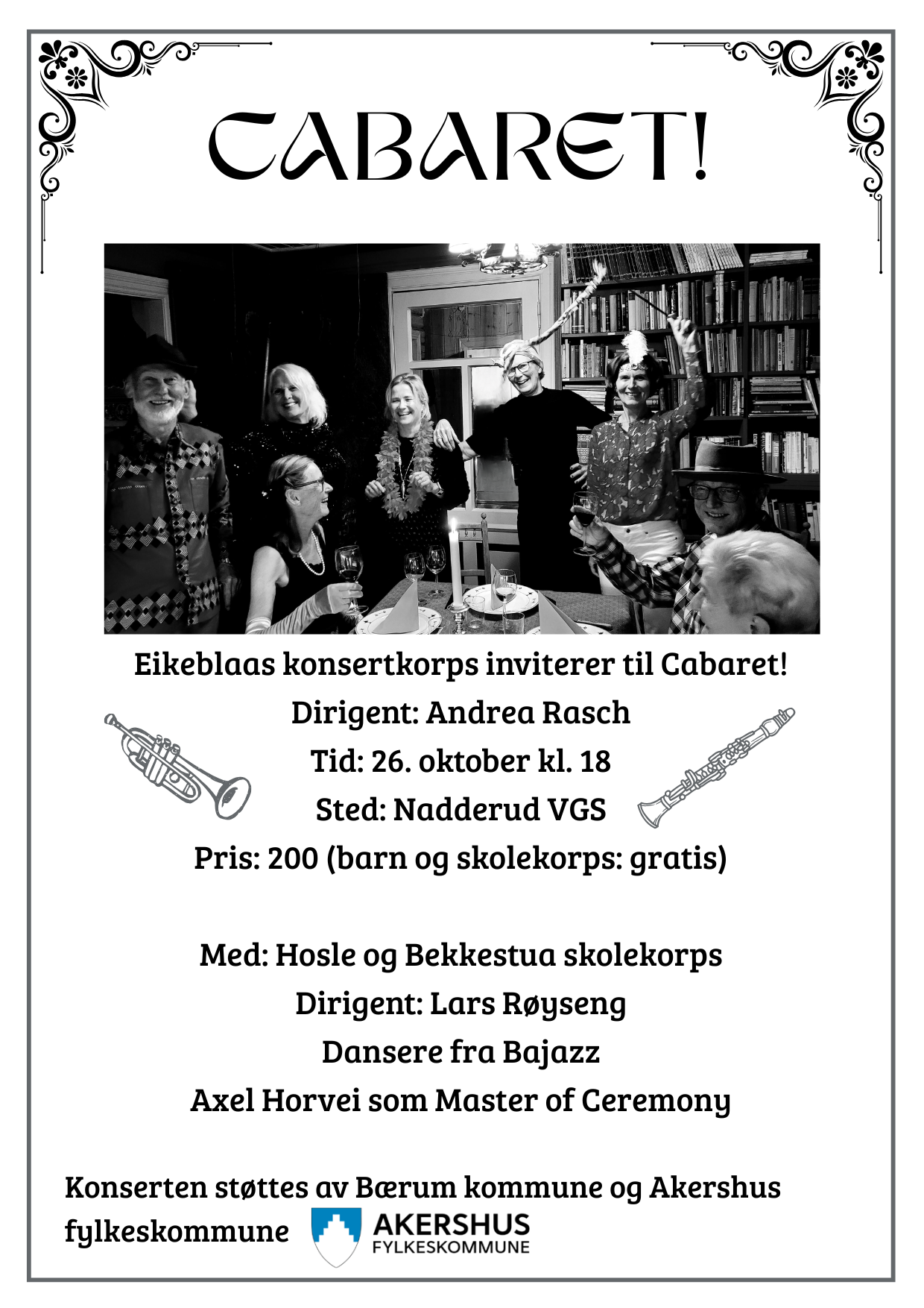 Cabaret - høstkonsert 2025