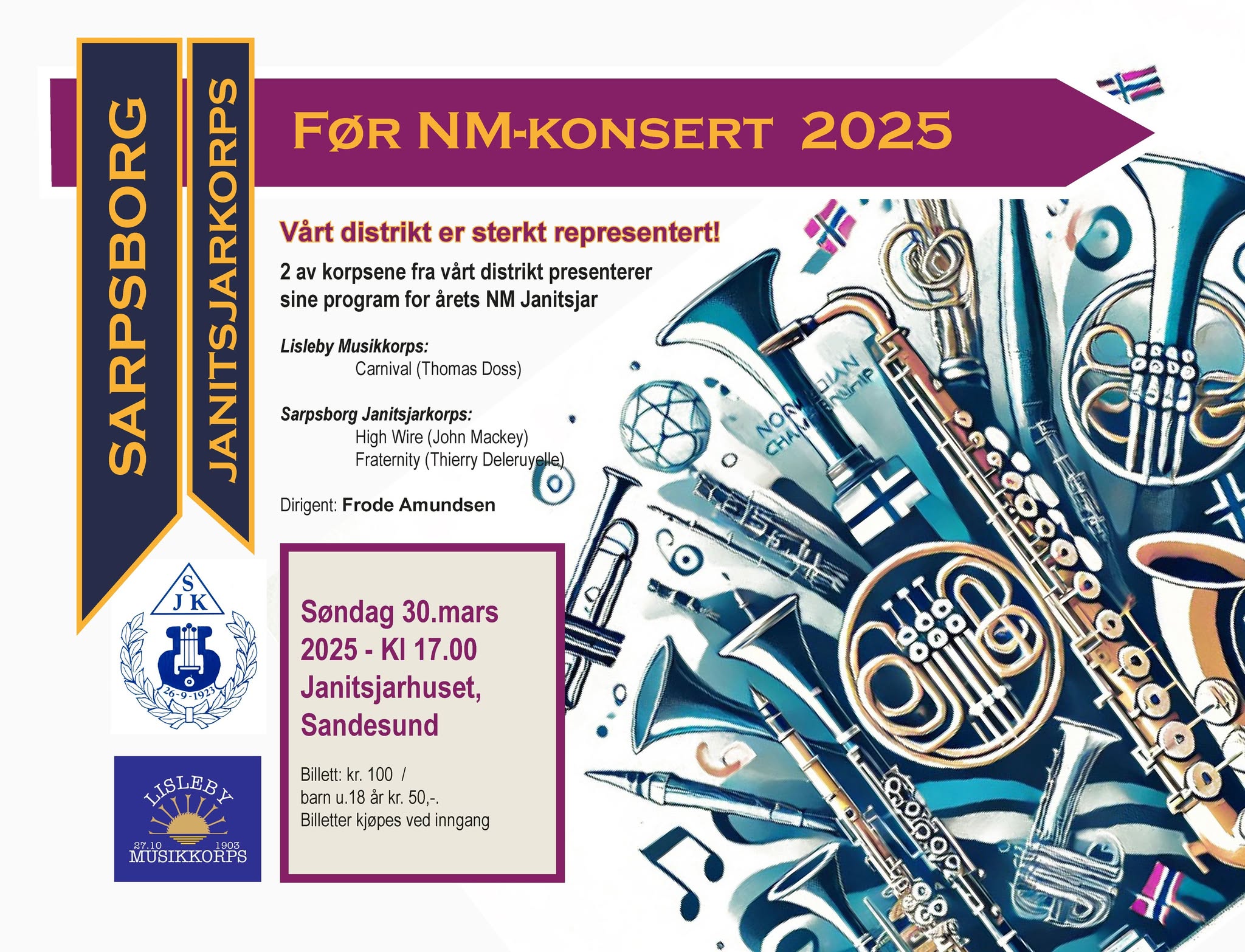 Før NM-konsert 2025