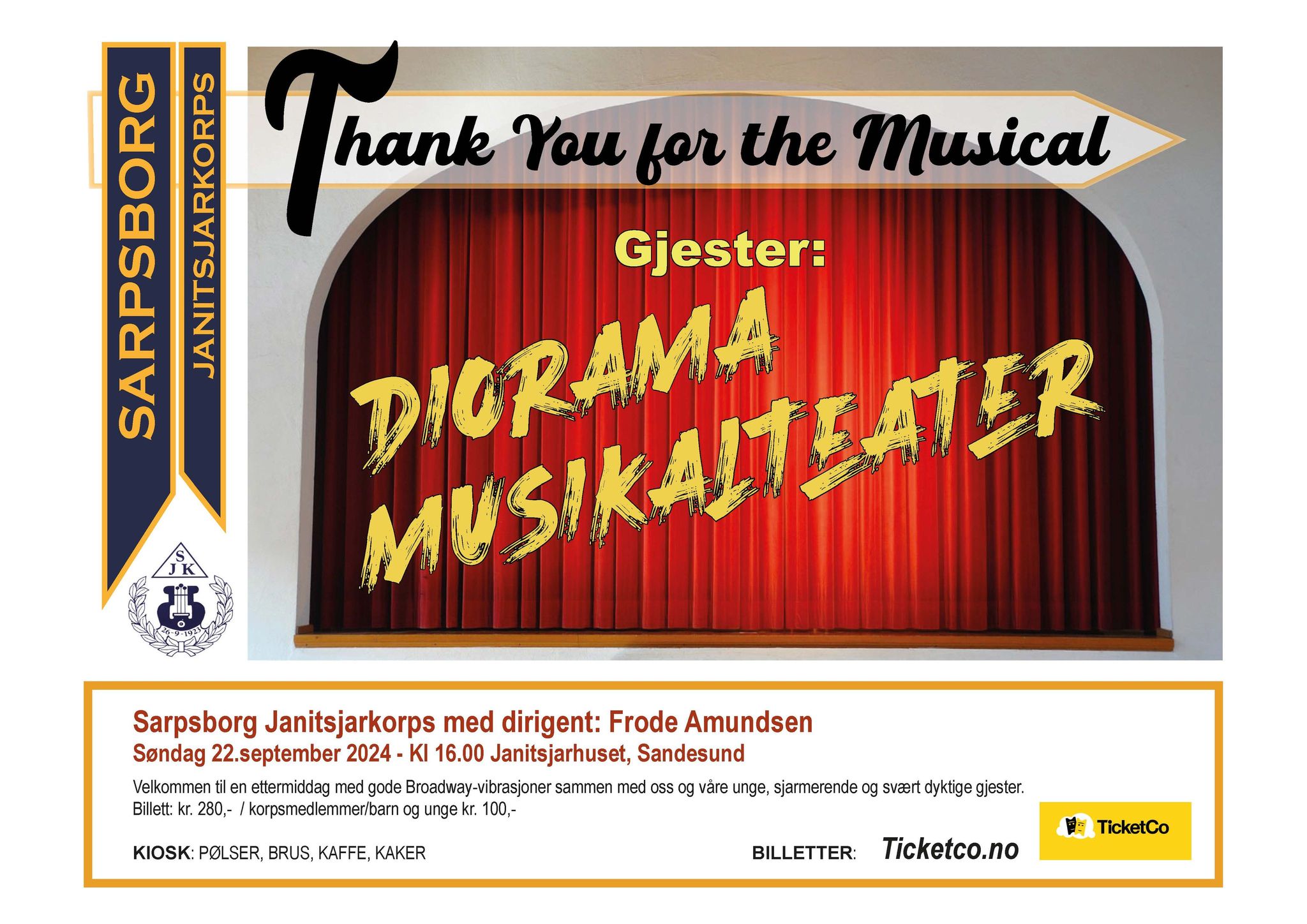 Thank You for the Musical - med Diorama Musikalteater